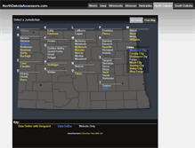 Tablet Screenshot of northdakotaassessors.com