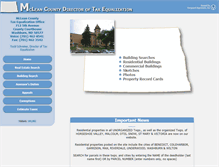 Tablet Screenshot of mclean.northdakotaassessors.com